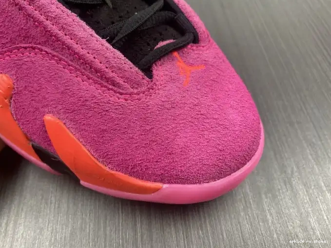 Cheap 14 Low (W) Shocking Jordan Pink DH4121-600 Retro 0506